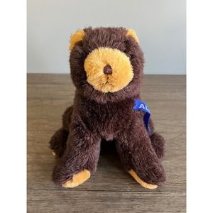 Artic‎ Circle Brown & Tan Teddy Bear with Alaska Ribbon Plush